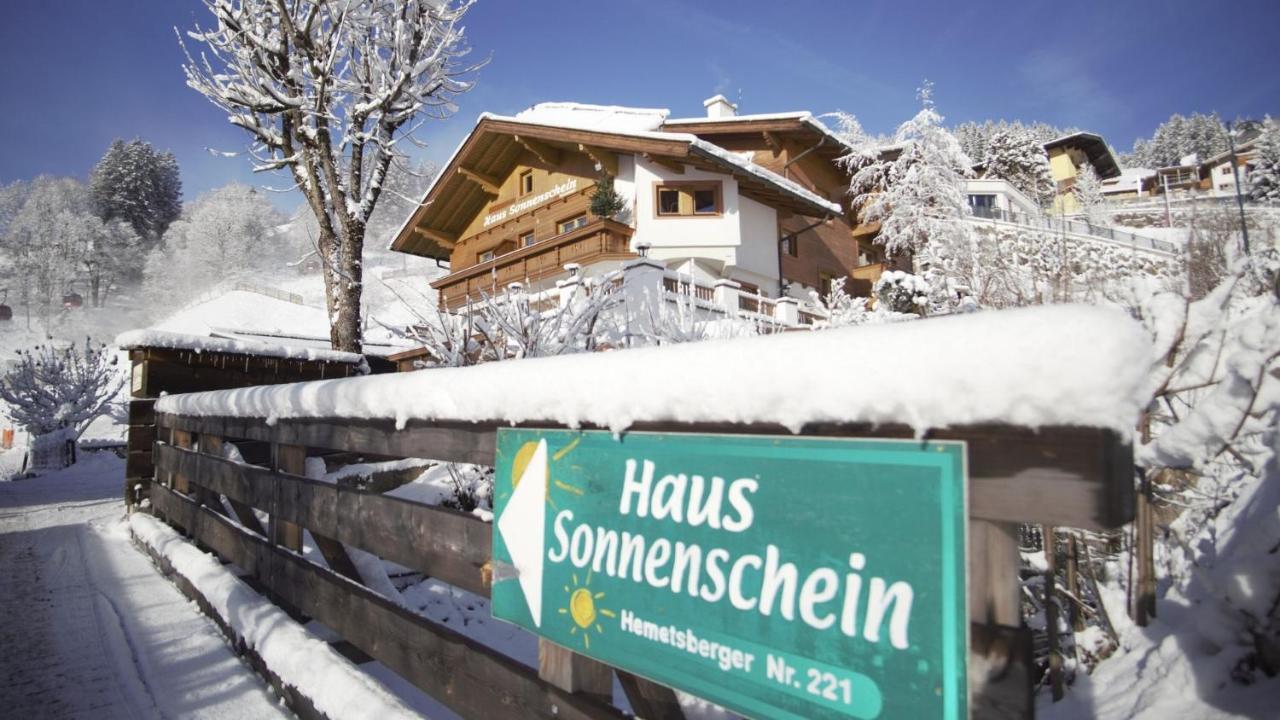Haus Sonnenschein Lejlighed Saalbach-Hinterglemm Eksteriør billede
